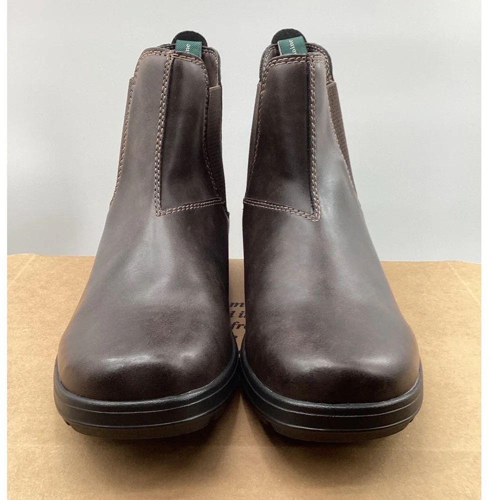 Eastland Cyrus Mens Chelsea Boots Dark Brown Ankle Boot 4678-02 Size 10.5 D